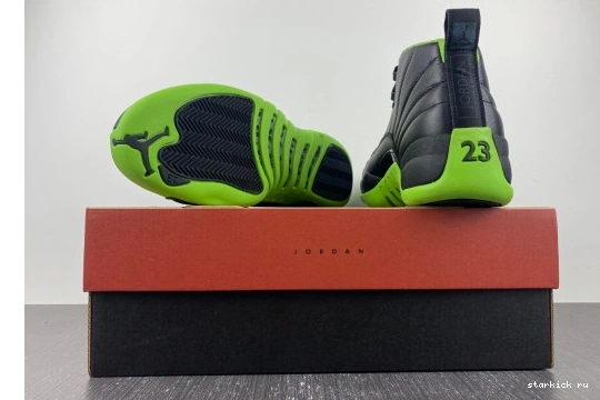 Jordan DOF 12 AJ12 GREEN BLACK FLIGHT 0802